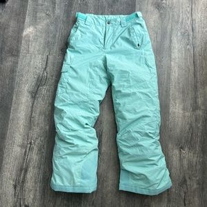 Columbia Teal Girls M (10/12) ski/snow pants